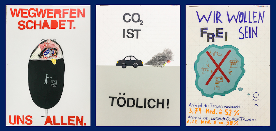 Design-Workshop: Plakate zur Nachhaltigkeit