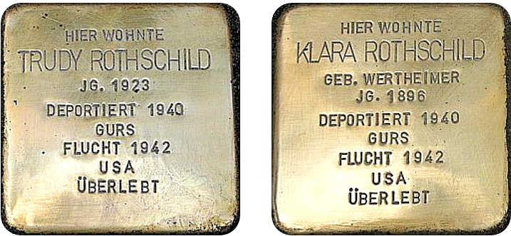 Einladung zur Stolperstein-Mahnwache