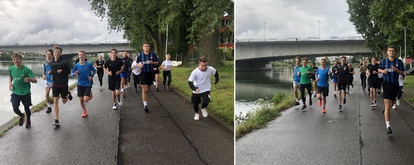 Auch der 5-stündige Sportkurs läuft für Burundi!