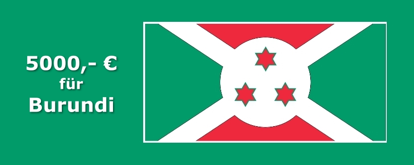 Spenden für Burundi 2020