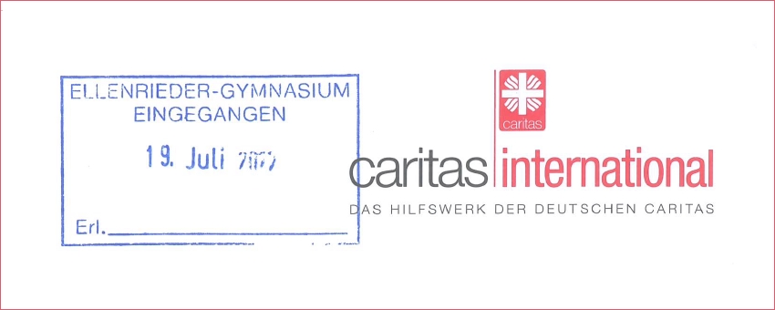 Die Caritas dankt den Ellenrieder-Schüler:innen