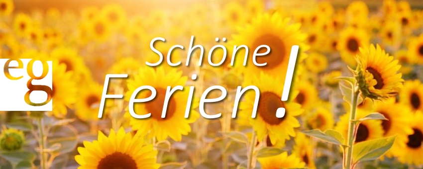 Schöne Ferien!