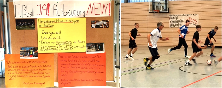 Der Schüler-Lehrer-Kick war ein voller Erfolg!