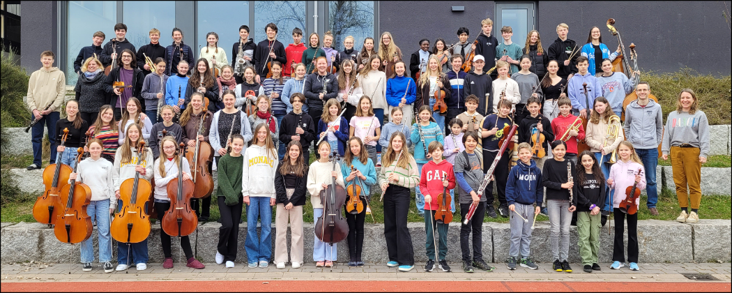 Orchester-Schüler:innen im Radio