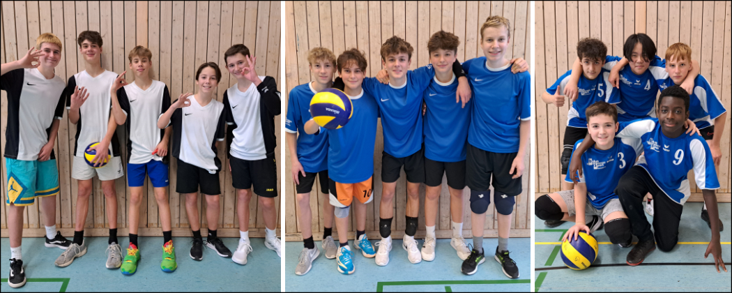 Podestplätze für die Ellenrieder-Volleyballer!