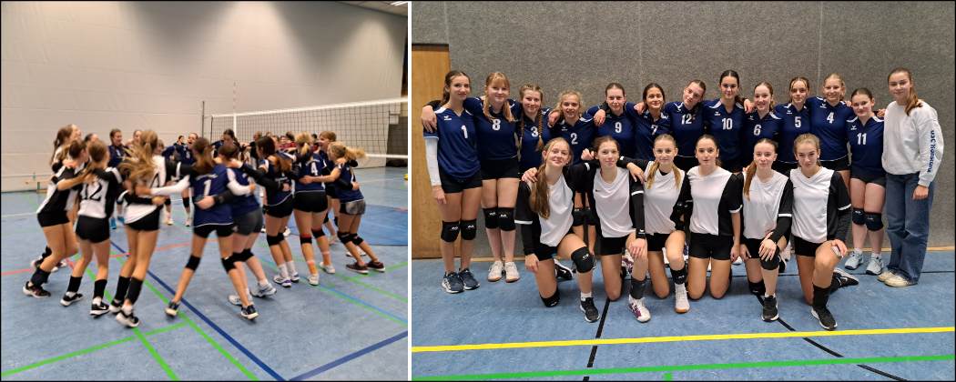 Volleyballerinnen im WK II erfolgreich!