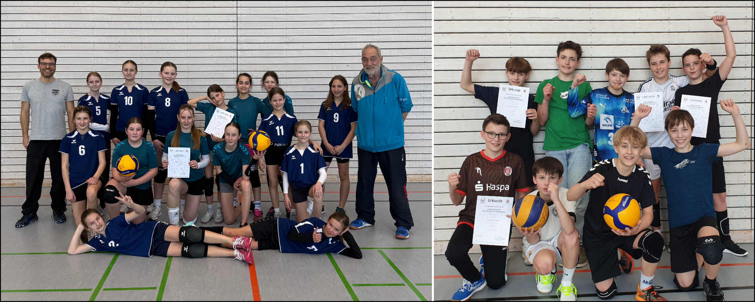 Ellenrieder-Volleyballteams erfolgreich!