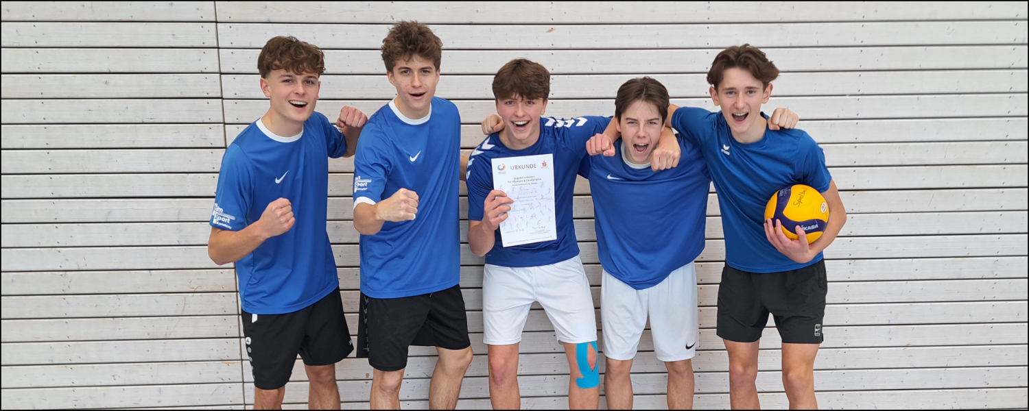 Ellenrieder-Volleyballer sichern sich den Turniersieg!