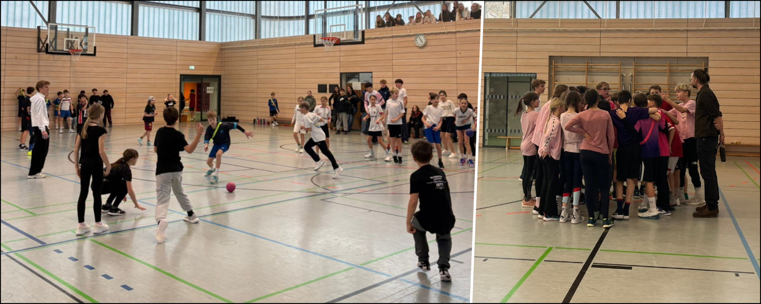 Völkerballturnier der Klassen 5 und 6