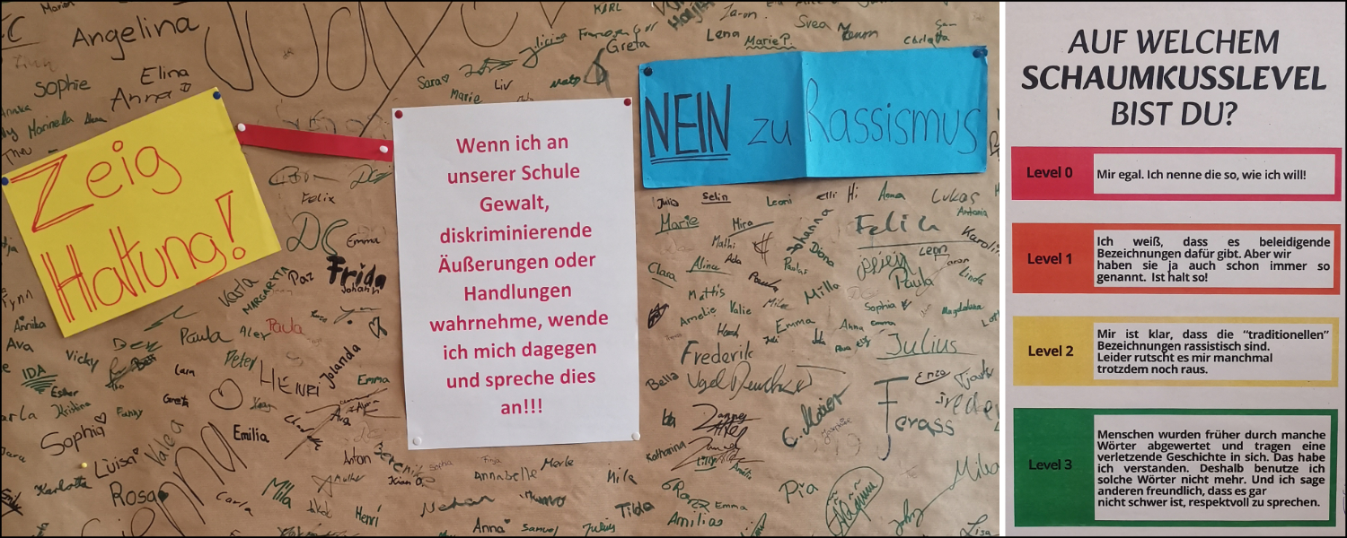 Anti-Rassismus-Aktion am Ellenrieder